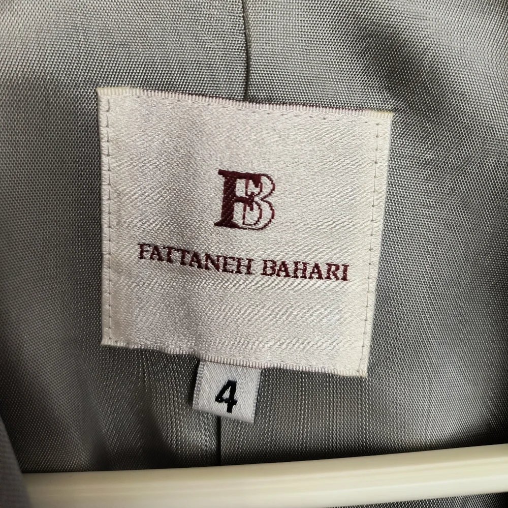 Elegant Gray Women's Blazer Coat Size 4 Vintage Y2K - Picture 12 of 16